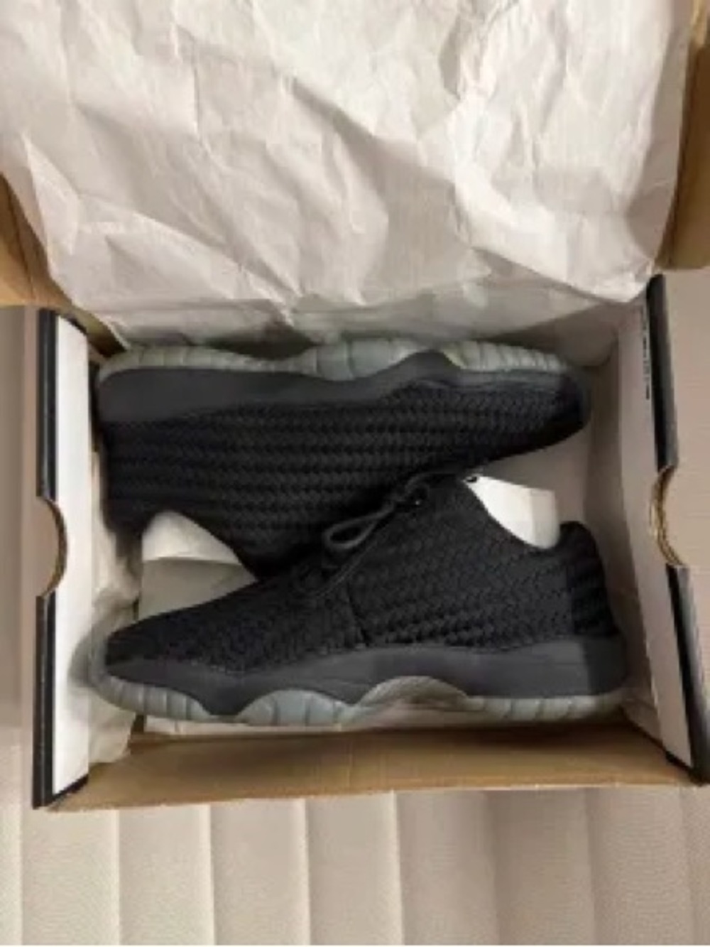 Jordan Black futures Low-Top Sneakers